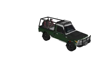 Toyota Land Cruiser FJ40 [Modified] 3D Model preview