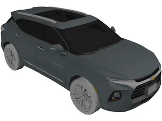 Chevrolet Blazer Premium (2018) 3D Model preview