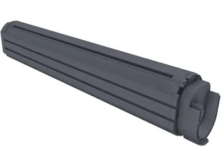 E-Bike Battery 625W 3D Model preview