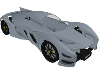 Ultracar 3D Model preview