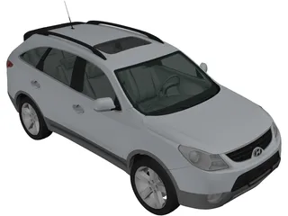 Hyundai ix55 (2011) 3D Model preview