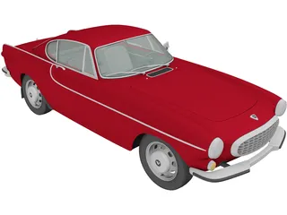 Volvo P1800 (1961) 3D Model preview