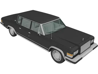 ZIL 4104 (1978) 3D Model preview