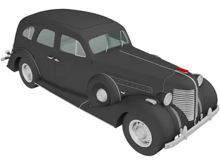ZIS 101A (1939) 3D Model preview