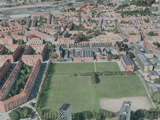 Aarhus City, Denmark (2020) 3D Model preview