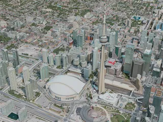 Toronto City, Canada (2020) 3D Model preview