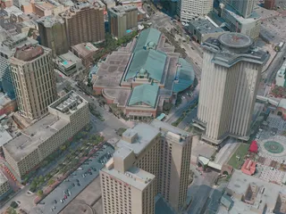 New Orleans City, USA (2020) 3D Model preview