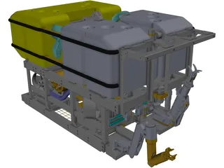 ROV Workclass 3D Model preview
