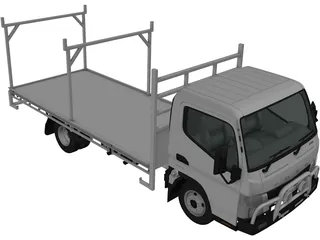 Mitsubishi Fuso Canter (2016) 3D Model preview