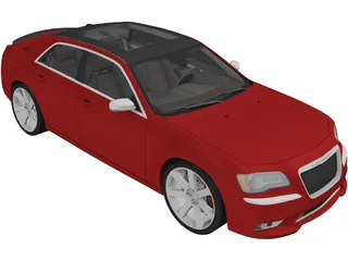 Chrysler 300C SRT8 (2011) 3D Model preview