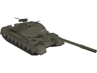 Object 268 Variant 5 3D Model preview