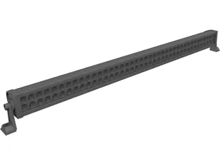 Light Bar LED 40in 3D Model preview