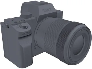 Sony A7 III Camera 3D Model preview