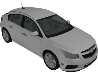 Chevrolet Cruze Hatchback (2012) 3D Model preview