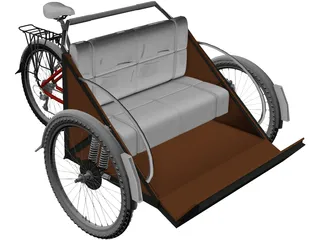Riksza 3D Model preview