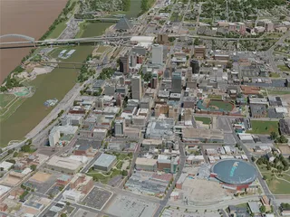 Memphis City, USA (2020) 3D Model preview