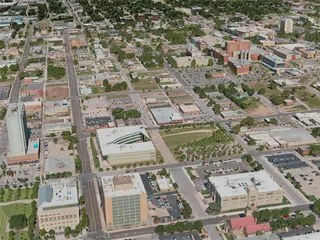 Oklahoma City, USA (2020) 3D Model preview