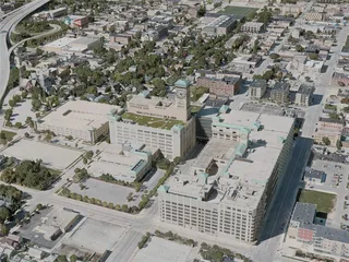 Milwaukee City, USA (2020) 3D Model preview