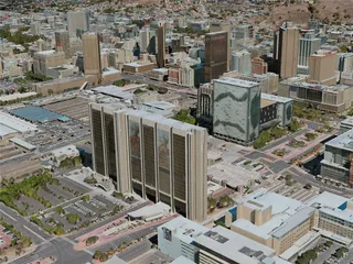 Cape Town City, South Africa (2020) 3D Model preview