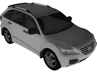 Lifan X60 3D Model preview