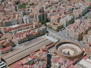 Valencia City, Spain (2020) 3D Model preview