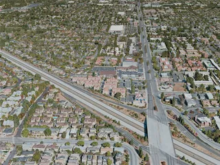 Cupertino City, USA (2020) 3D Model preview