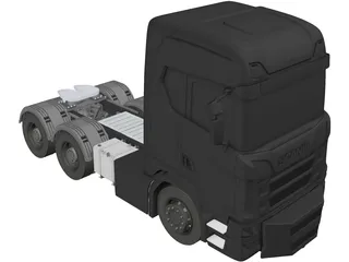 Scania R730 (2019) 3D Model preview