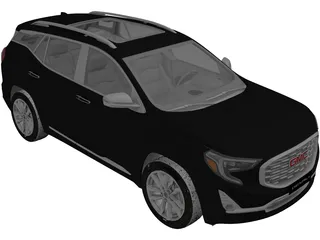 GMC Terrain Denali (2020) 3D Model preview