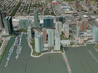 Jersey City, USA (2020) 3D Model preview