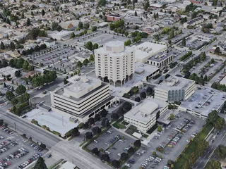 Tacoma City, USA (2020) 3D Model preview