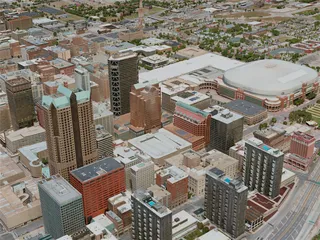 St. Louis City, USA (2020) 3D Model preview