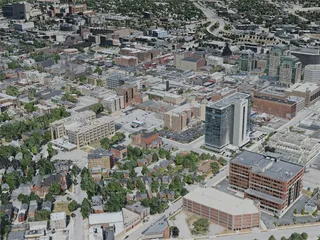 Buffalo City, NY, USA (2020) 3D Model preview