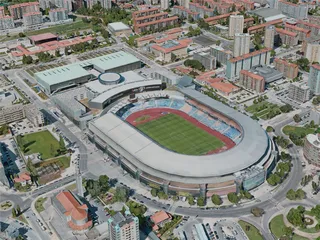 Coimbra City, Portugal (2020) 3D Model preview