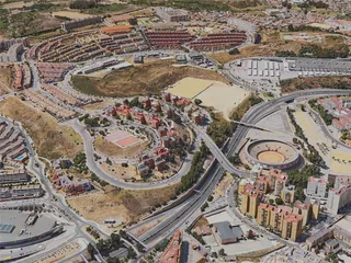 Algeciras City, Spain (2020) 3D Model preview