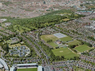 Belfast City, UK (2020) 3D Model preview