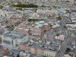 Cork City, Ireland (2020) 3D Model preview