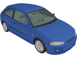 Mitsubishi Colt (1998) 3D Model preview