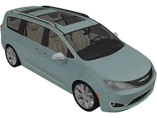 Chrysler Pacifica (2016) 3D Model preview