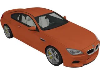 BMW M6 (2015) 3D Model preview