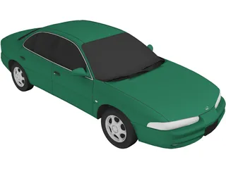 Oldsmobile Intrigue (2000) 3D Model preview