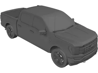 Ford F-150 (2021) 3D Model preview