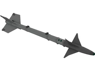 AIM-9L 3D Model preview
