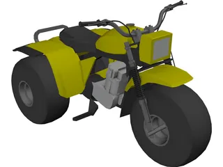 Tricycle 3D Model preview