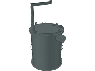 Mini Silos 3D Model preview