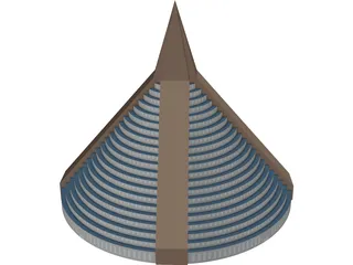 Skyscraper 3D Model preview