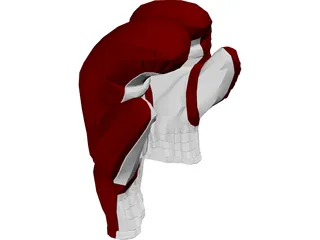 Boxing Gloves 3D Model preview