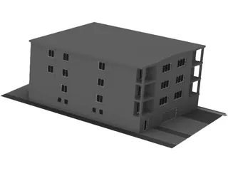 House 3D Model preview