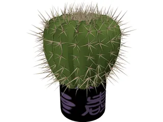 Cactus 3D Model preview