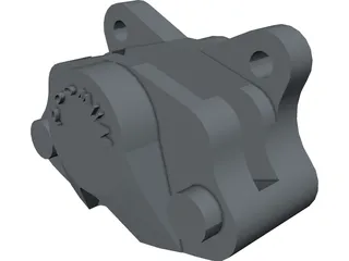 Brake Caliper Wilwood 3D Model preview