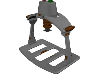 Chest Pump 3D Model preview